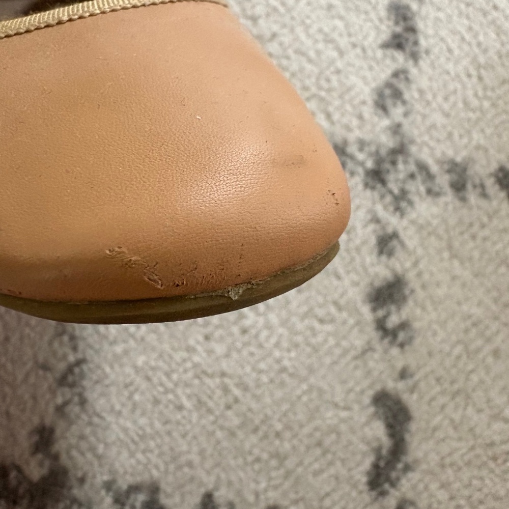 Tan Ballerina Flats- Kimchi Blue - Picture 4 of 8